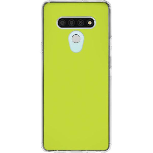 Lime LG Stylo 6 Clear Case