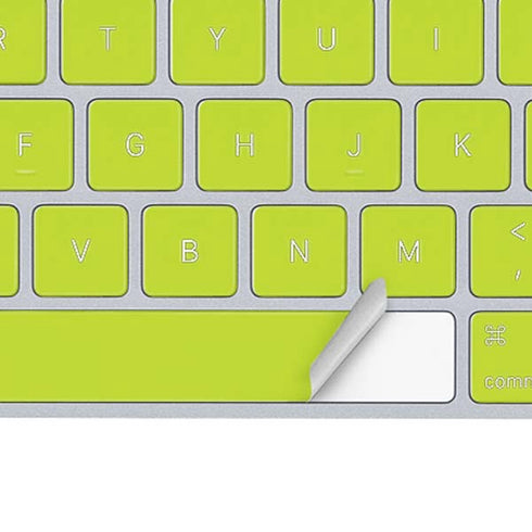 Lime Solid Magic Keyboard Skin