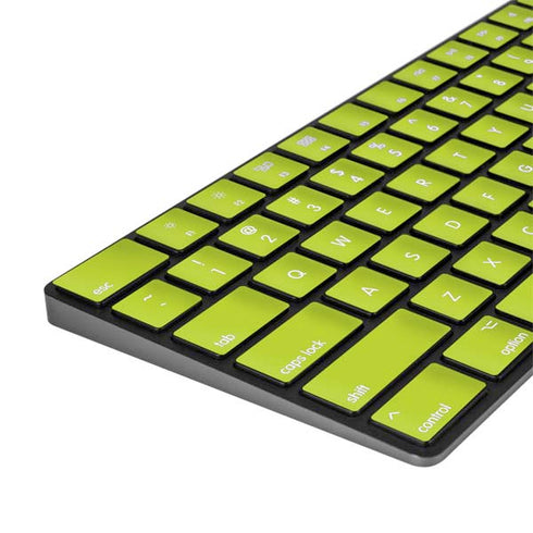 Lime Solid Magic Keyboard with Numeric Keypad Skin
