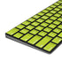 Lime Solid Magic Keyboard with Numeric Keypad Skin