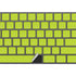Lime Solid Magic Keyboard with Numeric Keypad Skin