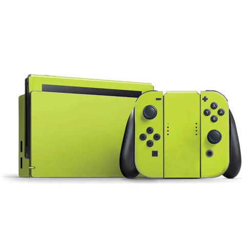 Lime Solid Nintendo Switch Bundle Skin