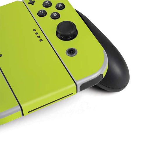 Lime Solid Nintendo Switch OLED (2021) Skin