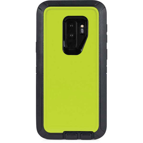 Lime Solid Otterbox Defender Galaxy Skin