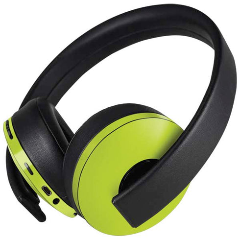Lime Solid PlayStation 4 Gold Wireless Headset Skin