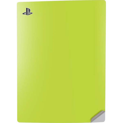 Lime Solid PS5 Digital Edition Console Skin