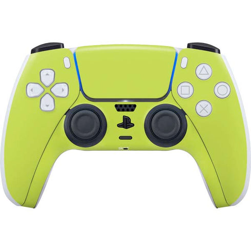 Lime Solid PS5 Controller Skin