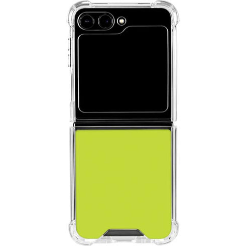 Lime Galaxy Z Flip5 5G Clear Case