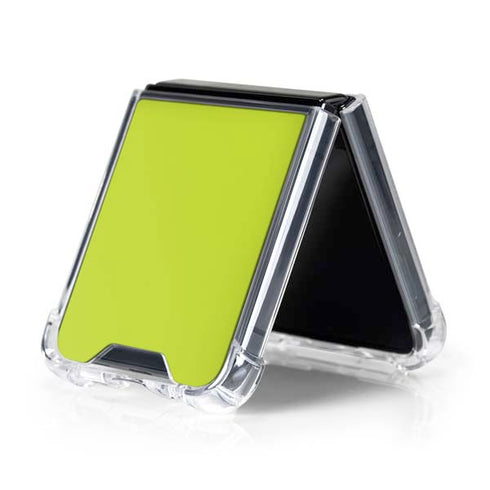 Lime Galaxy Z Flip5 5G Clear Case