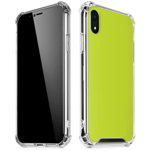 Lime iPhone XR Clear Case
