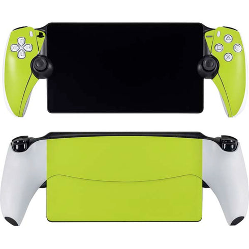 Lime PlayStation Portal Remote Player Skin