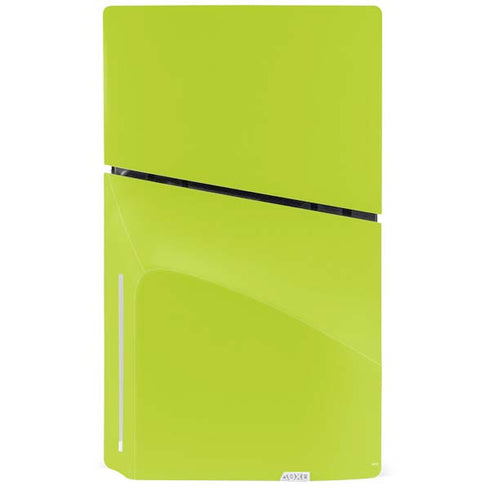 Lime PS5 Slim Disk Console Skin