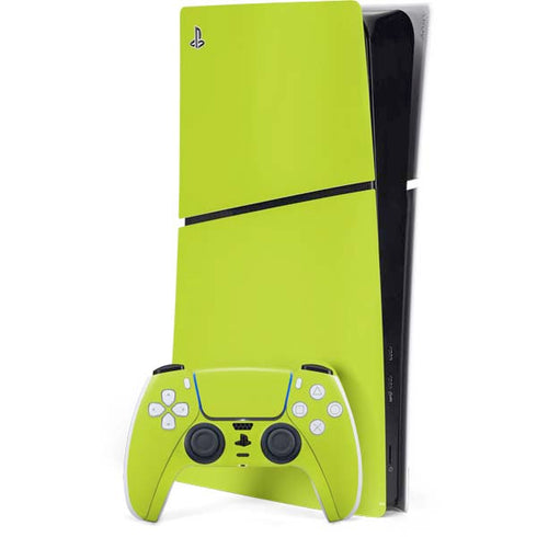 Lime PS5 Slim Digital Edition Bundle Skin