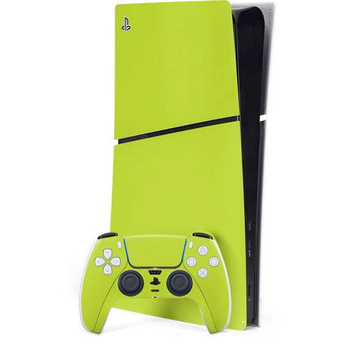 Lime PS5 Slim Digital Edition Console Skin