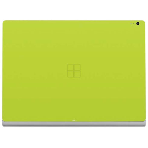 Lime Solid Surface Book 2 15in Skin