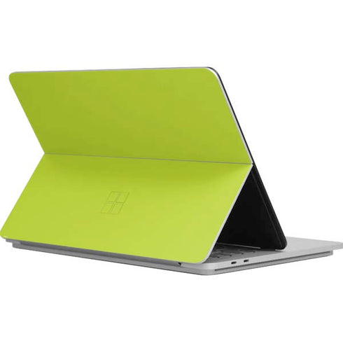 Lime Solid Surface Laptop Studio Skin