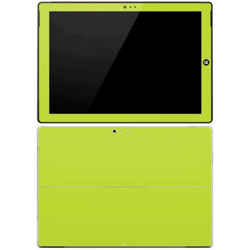 Lime Solid Surface Pro 3 Skin
