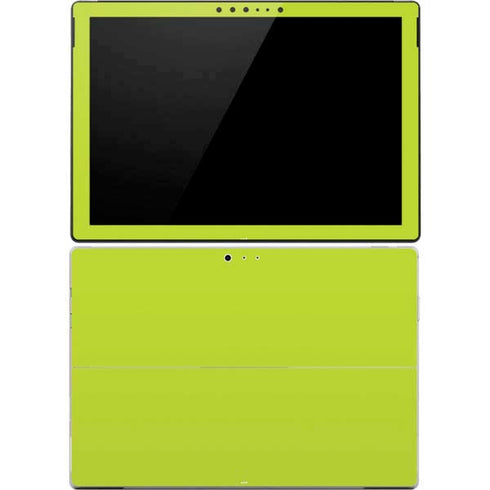 Lime Solid Surface Pro 4 Skin
