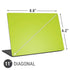 Lime Solid Universal Laptop 11in (8.8 x 6.2in) Skin