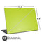 Lime Solid Universal Laptop 15in (12.2 x 8.8in) Skin