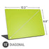 Lime Solid Universal Laptop 15in (12.2 x 8.8in) Skin