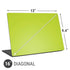 Lime Solid Universal Laptop 16in (13 x 9.4in) Skin