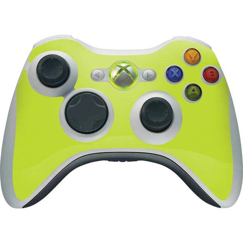 Lime Solid Xbox 360 Wireless Controller Skin