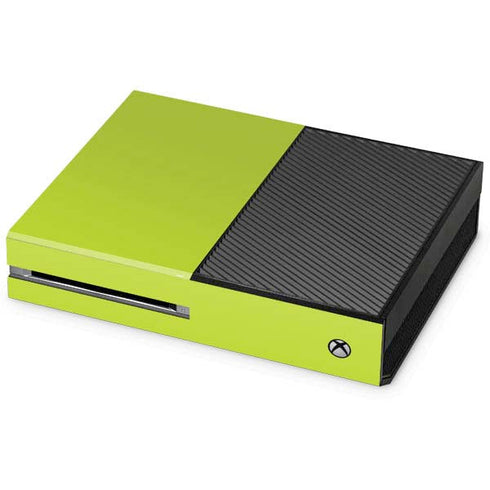 Lime Solid Xbox One Console Skin