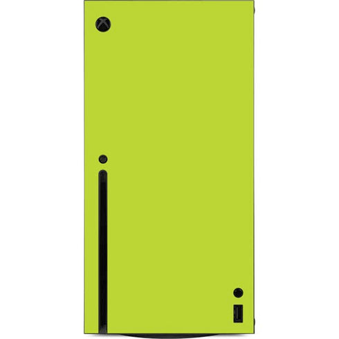 Lime Solid Xbox Series X Console Skin