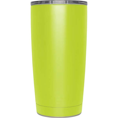 Lime Solid Yeti 20oz Tumbler Skin