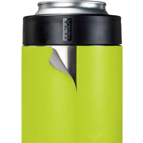 Lime Solid Yeti Colster Can Insulator Skin