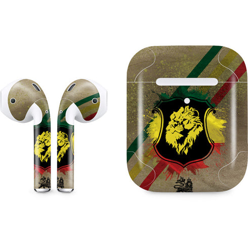 Lion of Judah Shield Apple AirPods 2 Skin
