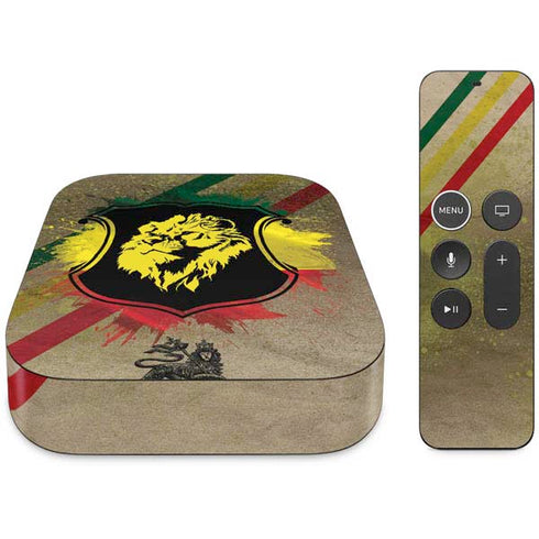 Lion of Judah Shield Apple TV Skin