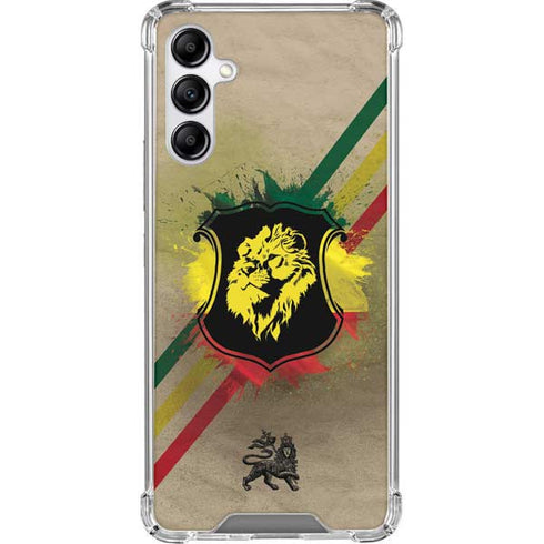 Lion of Judah Shield Galaxy A14 5G Clear Case