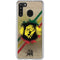 Lion of Judah Shield Galaxy A21 Clear Case