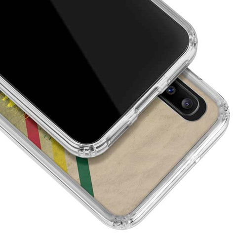Lion of Judah Shield Galaxy A30 Clear Case