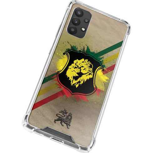 Lion of Judah Shield Galaxy A32 5G Clear Case