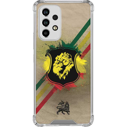 Lion of Judah Shield Galaxy A33 5G Clear Case
