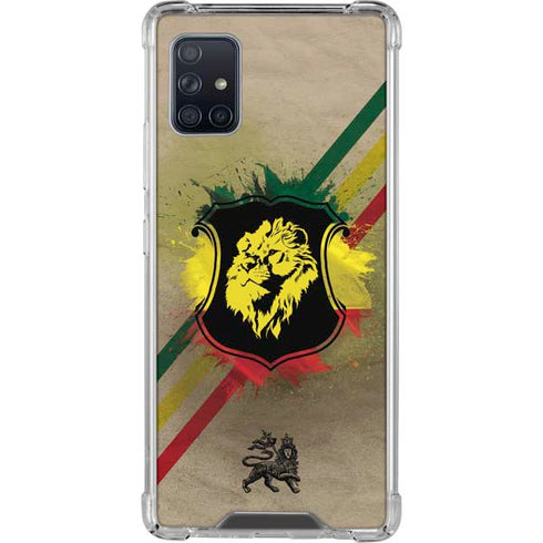 Lion of Judah Shield Galaxy A51 5G Clear Case