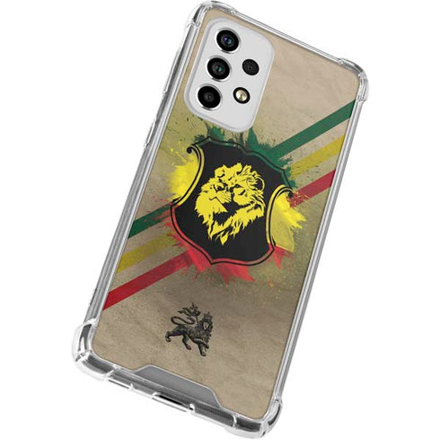 Lion of Judah Shield Galaxy A53 5G Clear Case
