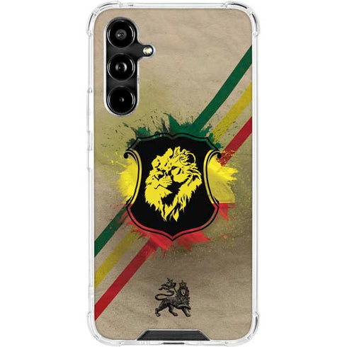 Lion of Judah Shield Galaxy A54 5G Clear Case