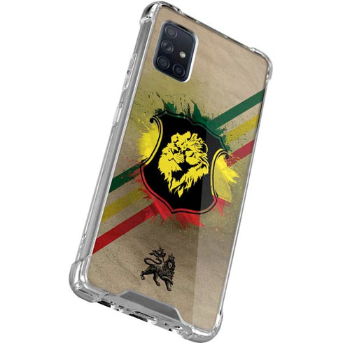 Lion of Judah Shield Galaxy A71 5G Clear Case