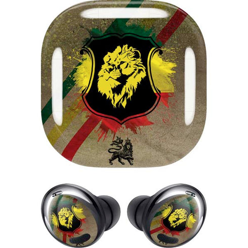 Lion of Judah Shield Galaxy Buds Pro Skin