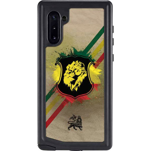 Lion of Judah Shield Galaxy Note 10 Waterproof Case