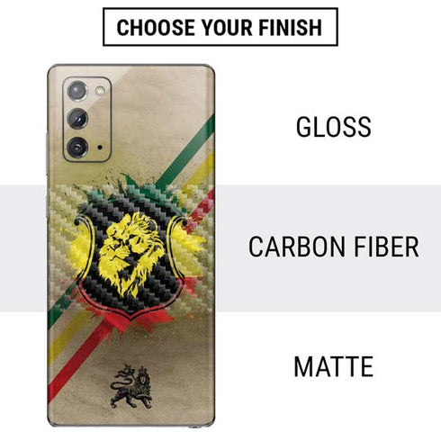Lion of Judah Shield Galaxy Note20 5G Skin