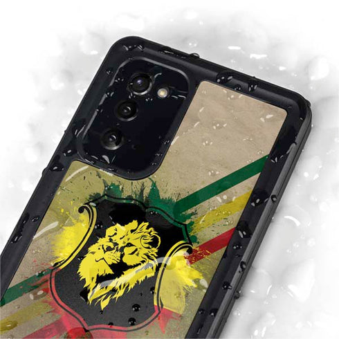 Lion of Judah Shield Galaxy Note20 5G Waterproof Case