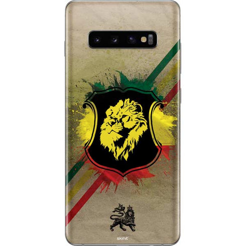 Lion of Judah Shield Galaxy S10 Plus Skin