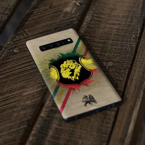 Lion of Judah Shield Galaxy S10 Plus Skin