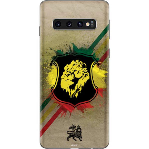 Lion of Judah Shield Galaxy S10 Skin