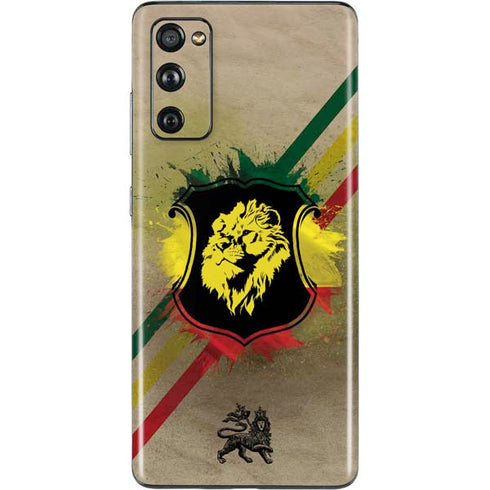 Lion of Judah Shield Galaxy S20 Fan Edition Skin